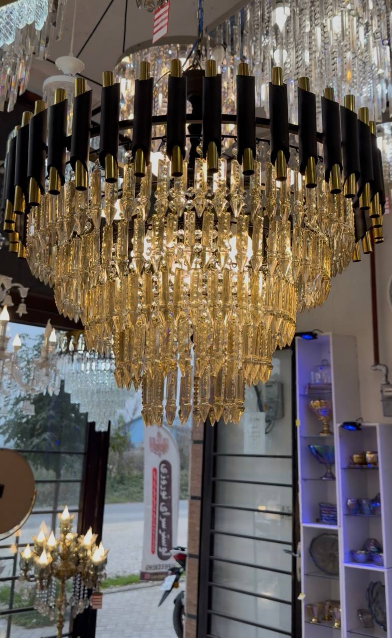 لوستر روناک ۶۰ سانت مدل نیزه ای